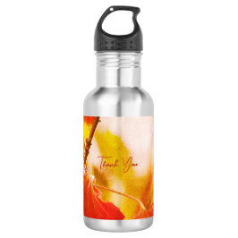 Vintage Leaves Boho – Botanical Fantasy Thanks Waterfles