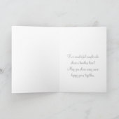 Vintage, Leeftijdlooze Liefde, verjaardagskaart Kaart (Binnen)