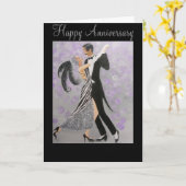 Vintage, Leeftijdlooze Liefde, verjaardagskaart Kaart (Gele Bloem)