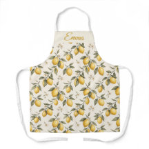 Vintage Lemon Blossom – Elegant Botanical Citrus 