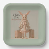 Vintage Lente, Papieren Bordje (Voorkant)