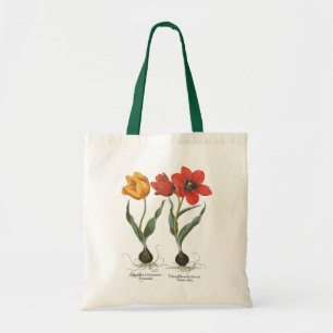 Vintage Lente Tulpen Bloemen door Basilius Besler Tote Bag