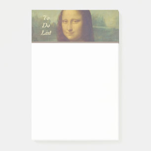 Vintage Leonardo da Vinci Mona Lisa Post-it® Notes
