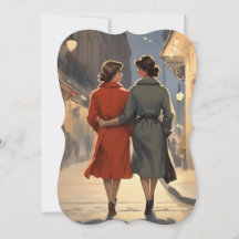 Vintage Lesbische Geliefden