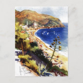 Vintage Levanto Genova Italië Toerisme Briefkaart (Voorkant)