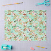 Vintage Libellen Serie Design 11 Tissuepapier (Craft)