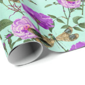 Vintage Libellen Serie Design 15 Cadeaupapier (Rol Hoek)