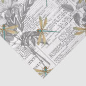 Vintage Libellen Serie Design 16 Tissuepapier (Detail)