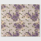 Vintage Libellen Serie Design 6 Cadeaupapier (Vlak)