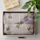 Vintage Libellen Serie Design 6 Tissuepapier (Geschenk)