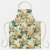 Vintage Libellen Serie Ontwerp 7 Schort (Voorkant)