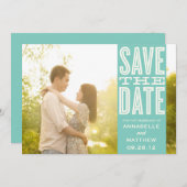 VINTAGE LIEFDE | SPAAR DE DATUM AANKONDIGING (Voorkant / Achterkant)