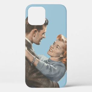 Vintage liefdesromantiek Nieuwgetrouwden Zullen we Case-Mate iPhone Case