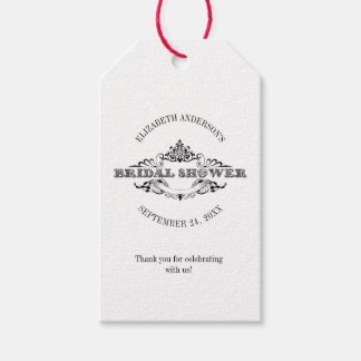 Vintage Lijst Vrijgezellenfeest Cadeaulabel