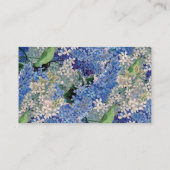 Vintage Lilacs Receptie Kaarten (Achterkant)