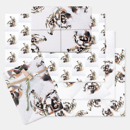 Vintage Lily Brooch Inpakpapier Vel