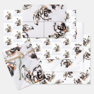 Vintage Lily Brooch Inpakpapier Vel