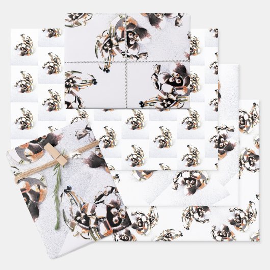 Vintage Lily Brooch Inpakpapier Vel