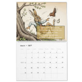 Vintage Limericks Whimsical Animals | Nonsense Kalender (Mar 2027)
