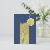 Vintage limonade of vruchtenmoes, Drinken Beverage Briefkaart (Staand voorkant)