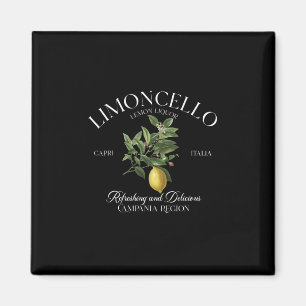 Vintage Limoncello Verfrissende Citroen Grafiek It Magneet