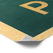 Vintage Lisbon Portugal Poster (Hoek)