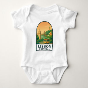 Vintage Lissabon Portugal – Retro Reisstad Romper