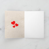 Vintage Little Cowboy & Cute Pony Kaart (Binnen)