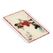 Vintage Little Girl Witch Magneet (Rechterzijde)