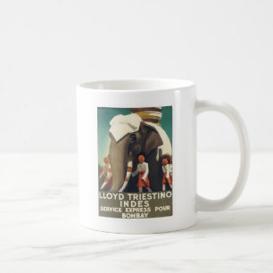 Vintage Lloyd Triestino India Koffiemok