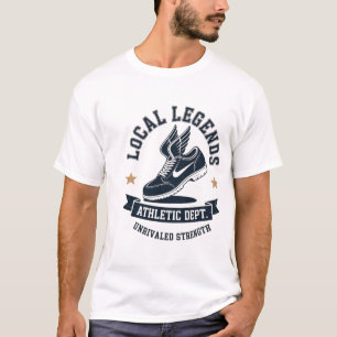 Vintage "LOCALE LEGENDEN" Sportafdeling Vleugelsch T-shirt