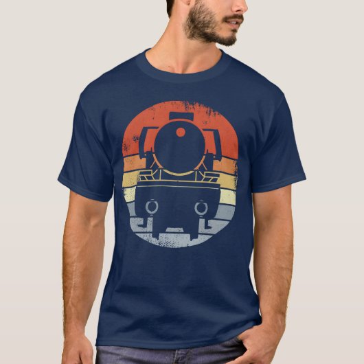 Vintage Locomotive gift T-shirt (Voorkant)