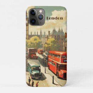 Vintage Londen Big Ben Aangepaste Tekst Case-Mate iPhone Case