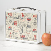 Vintage Londen Lunchbox (In situ)