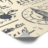 Vintage Londen Poster (Hoek)