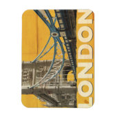 Vintage Londen Poster Magneet (Verticaal)