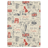 Vintage Londense klembord (Achterkant)