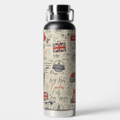 Vintage Londense waterfles (Achterkant)