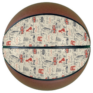 Vintage London Basketball Basketbal