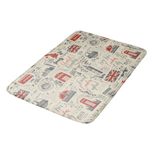 Vintage London Bathmat Badmat