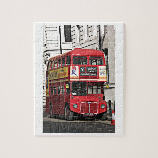 Vintage London Bus Legpuzzel (Verticaal)
