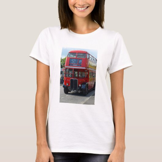 Vintage London Bus T-shirt (Voorkant)
