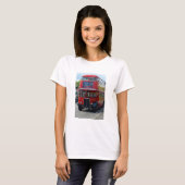Vintage London Bus T-shirt (Voorkant volledig)