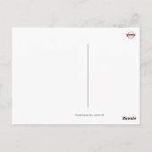 Vintage London Double Decker Bus UK Briefkaart (Achterkant)