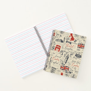 Vintage London Notebook Notitieboek