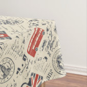 Vintage London Tablecloth Tafelkleed (Voorbeeld)