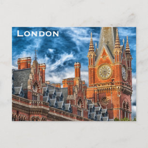 Vintage London Travel Tourism Briefkaart