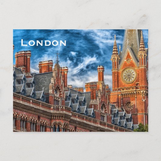Vintage London Travel Tourism Briefkaart (Voorkant)