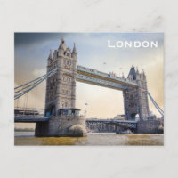 Vintage London Travel Tourism Briefkaart