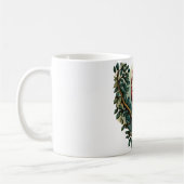 Vintage-Looking Cartoon Owl Illustration Koffiemok (Links)